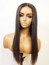 Brooklyn Hair 6x6 Ready to Wear Pre-All Parting Max Tiny Knots Glueless Wig Swiss HD Lace Raw Hair Silky Straight 180% Density 20" / Natural Black / Swiss HD Lace